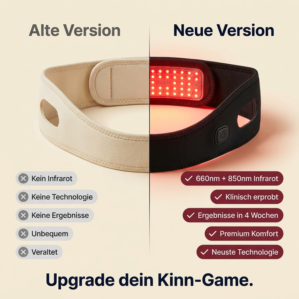LUMÉRA™ JAW | Dual Infrarot Rotlichttherapie mit 3-Schicht Straff-Technologie™